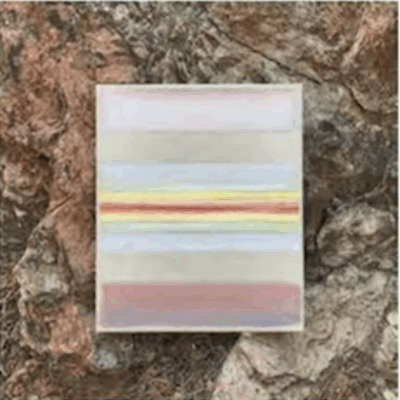 Une version organique des zip de Barnett Newman